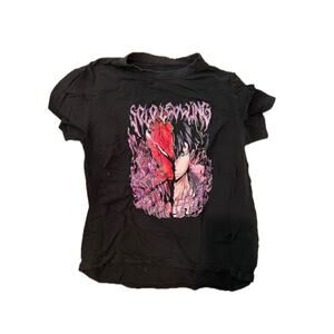 Solo Leveling Black T-Shirt Mens L